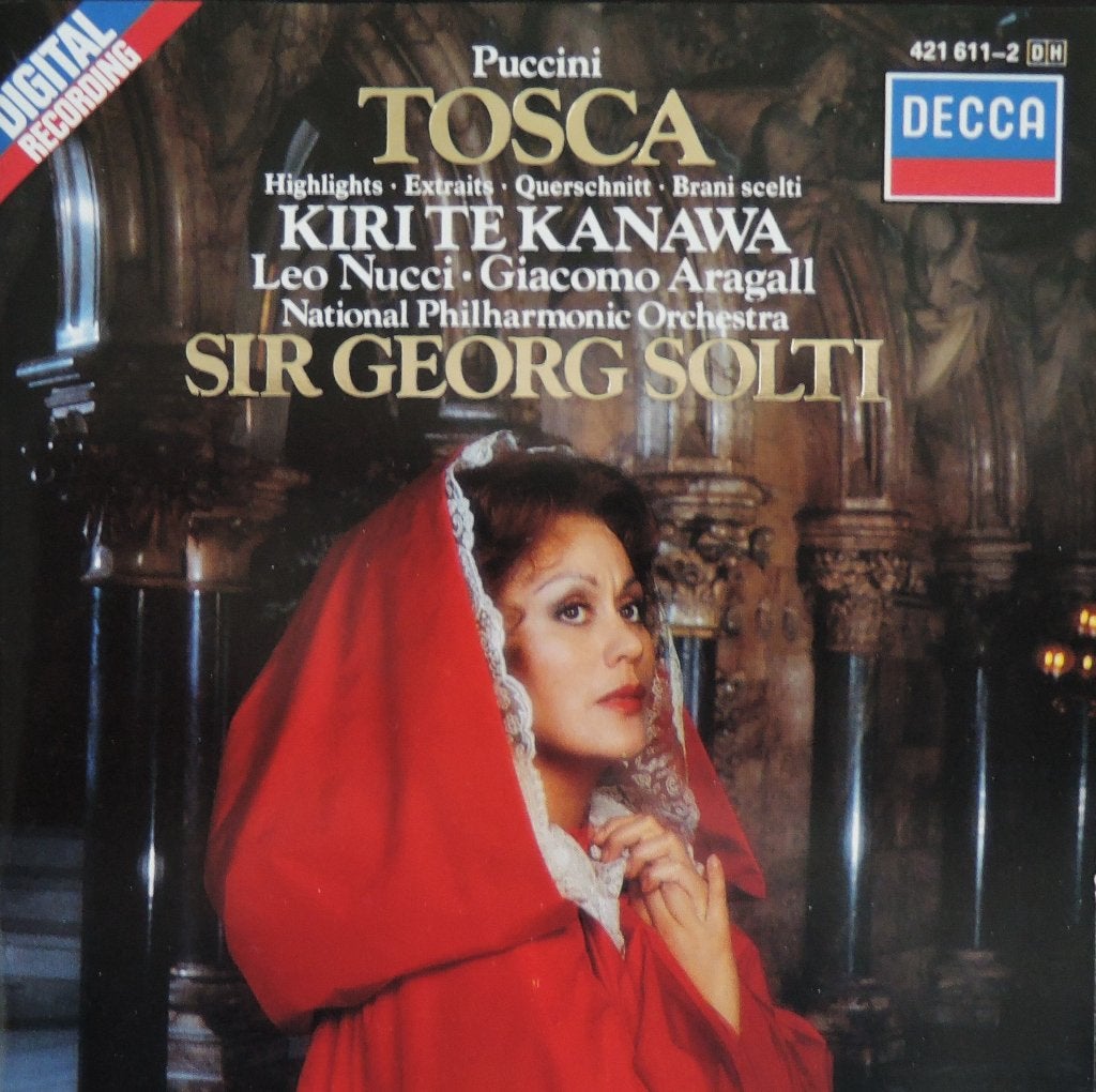 Tosca / Puccini - Kanawa / Aragall / Nucci / NPO / Solti, Opera of Operette, Ophalen of Verzenden, Zo goed als nieuw, Romantiek