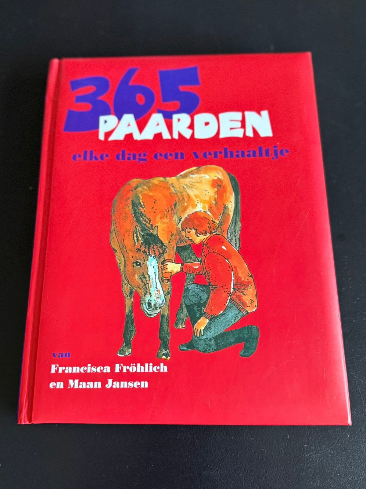Kinderboek “365 Paarden”, Boeken, Ophalen, Fictie algemeen, Zo goed als nieuw, Maan Jansen; Francisca Frohlich