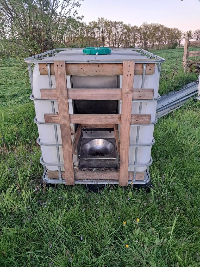 Voerbak voor schapen en lammeren, Dieren en Toebehoren, Schapen, Geiten en Varkens, Meerdere dieren, Schaap