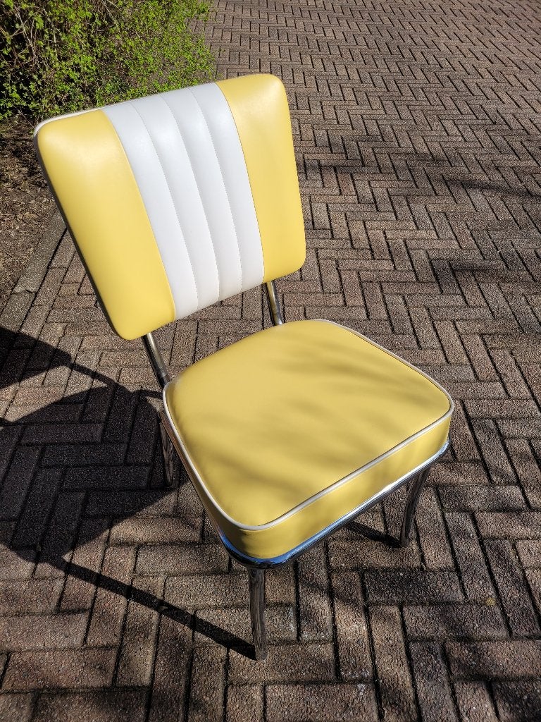 Amerikaanse Bel Air diner stoel CO-24 fifties sixties retro, Ophalen, Zo goed als nieuw, Amerikaanse fifties sixties retro, Eén