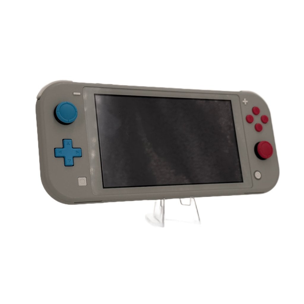 Nintendo Switch Lite Pokémon Zacian & Zamazenta Edition, Spelcomputers en Games, Nintendo, Gebruikt, Support@nintendo.com, 11-1 Hokotate-cho, Kamitoba, Minami-ku
Kyoto 601-8501
Japan