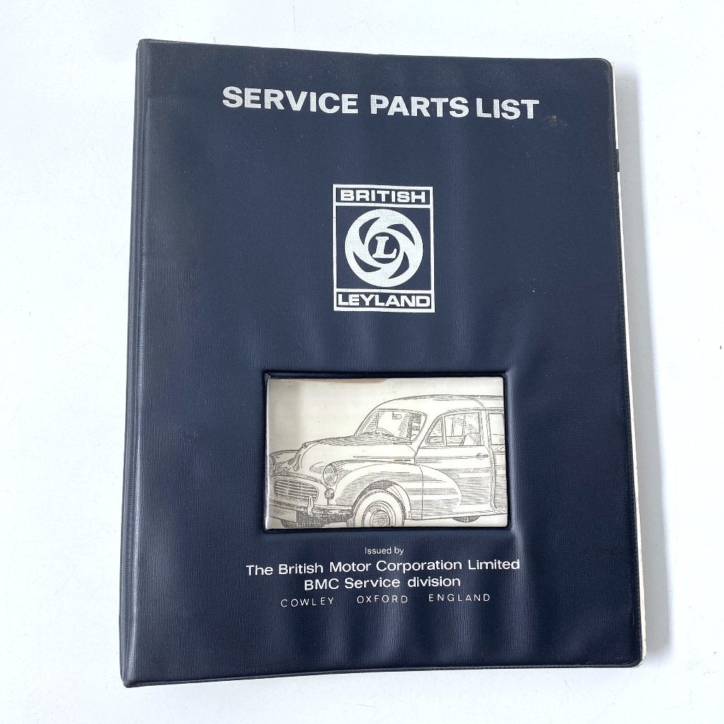 Morris Minor service parts list 1966, Auto diversen, Handleidingen en Instructieboekjes, Verzenden