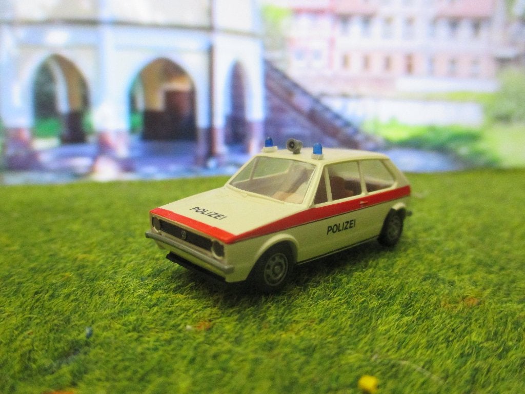Volkswagen Golf Mk.1 POLIZEI Politie Zwitserland, Hobby en Vrije tijd, Ophalen of Verzenden, Zo goed als nieuw, Auto, Rietze