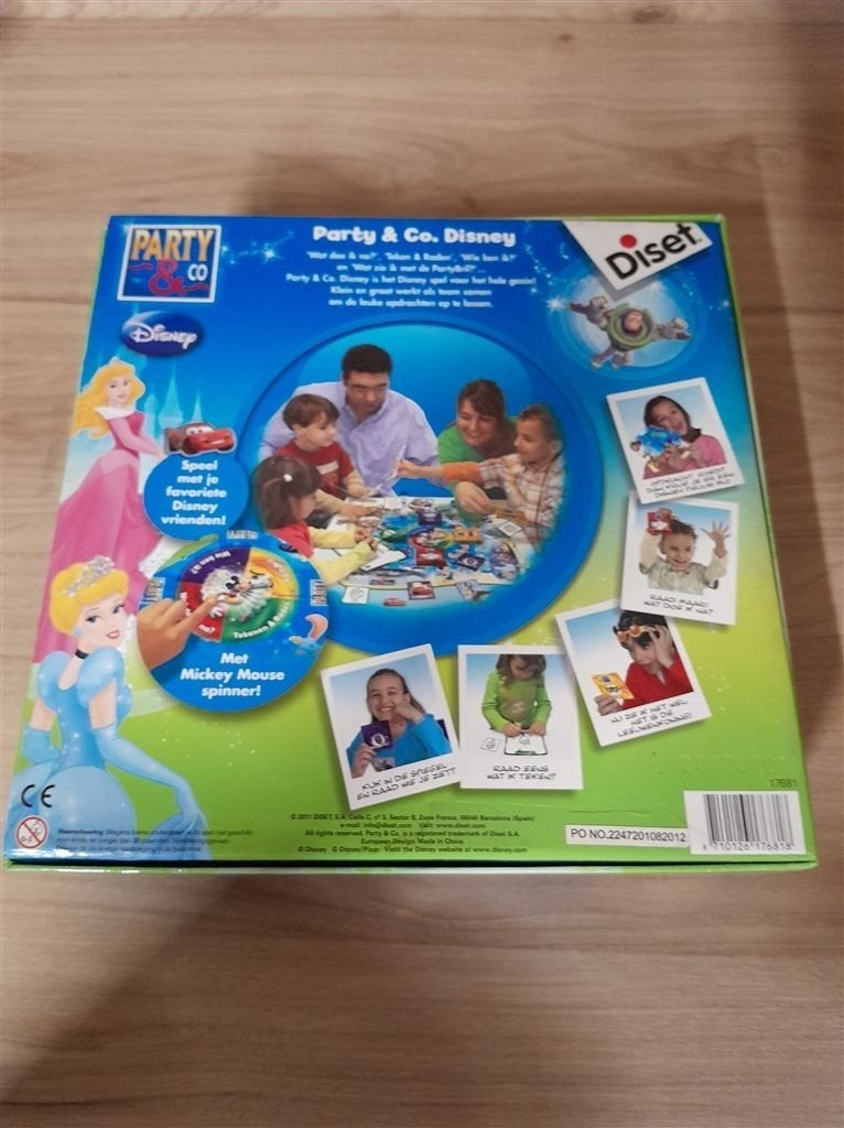 party en co disney pixar - s4396, Verzenden, Zo goed als nieuw