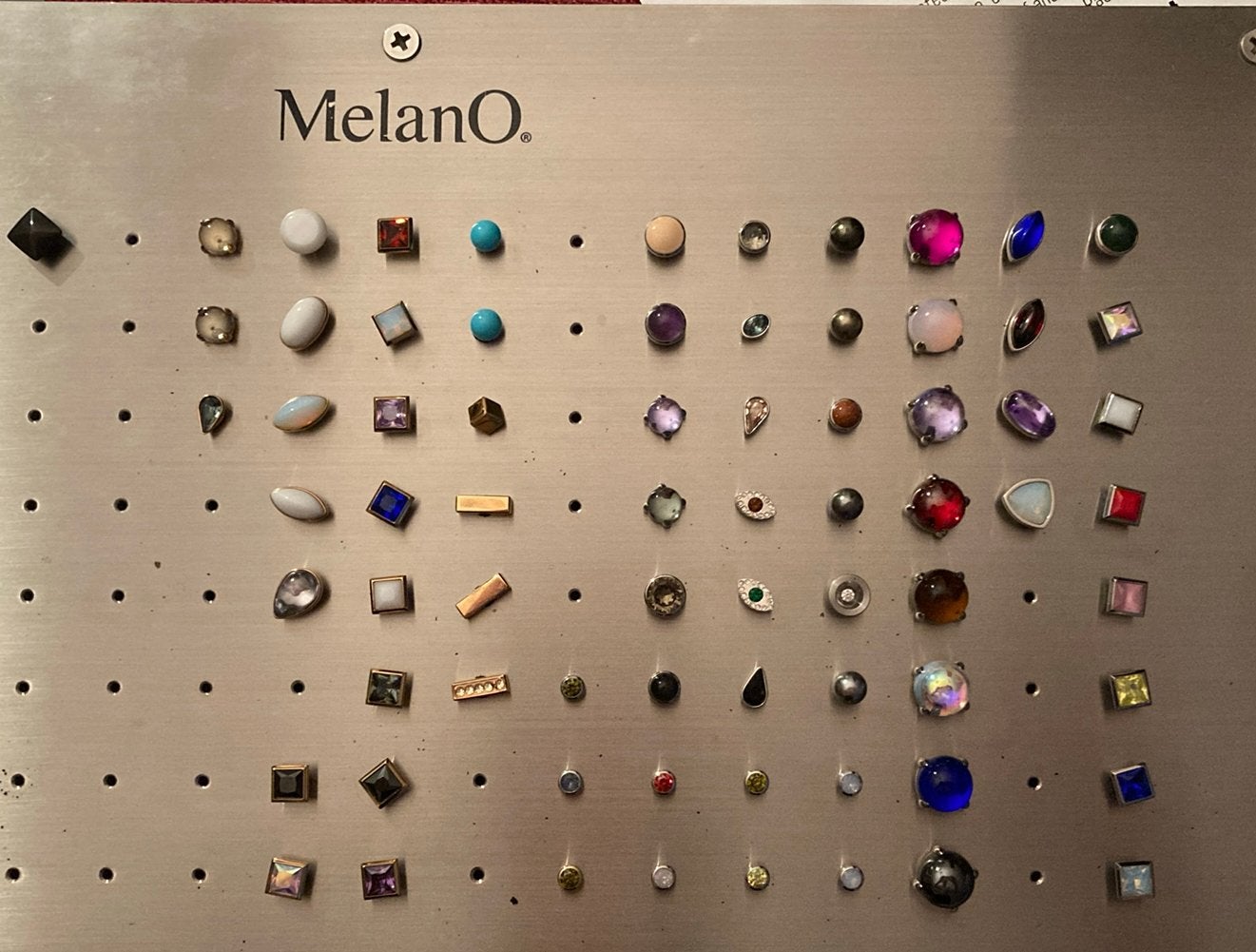 Melano twisted toppers, Ophalen, Nieuw, Staal, Navelpiercing