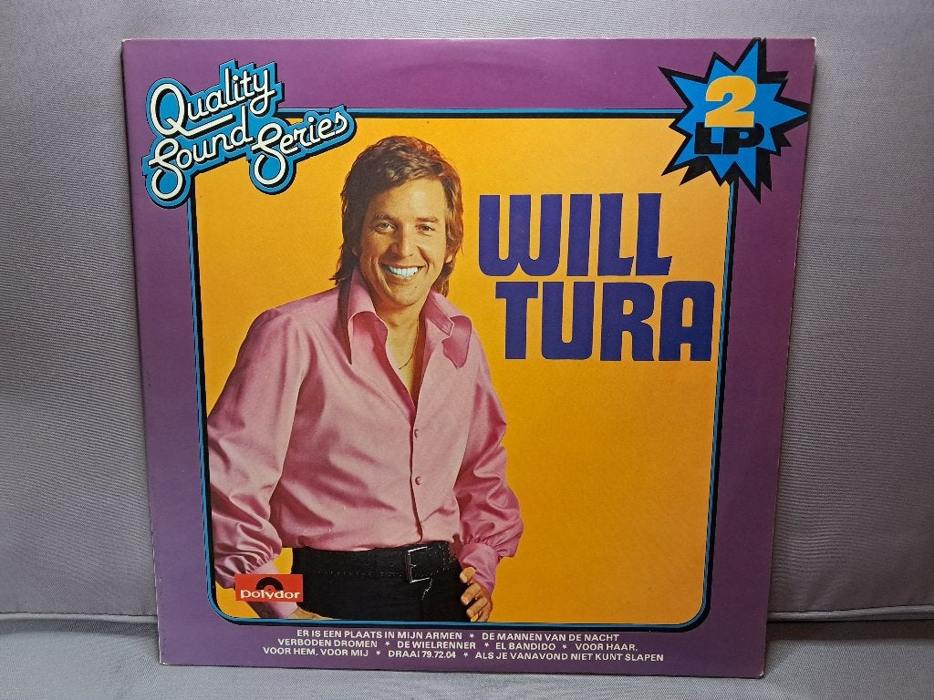 Lp. Will Tura - Quality Sound Series (2LP) M-, Pop, Ophalen of Verzenden, 12 inch, Dubbel-LP