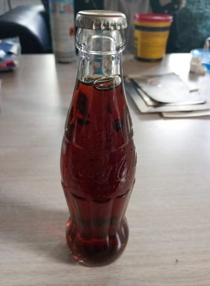 Vol Coca cola flesje Jaren 50/60 New Orleans LA, Ophalen, Zo goed als nieuw, Verpakking
