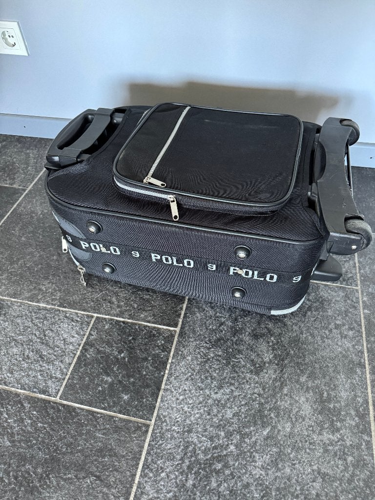 GRAND POLO USA KOFFER 55X36X20 CM 2 WIELEN, Overige materialen, 50 tot 60 cm, Zo goed als nieuw, Wieltjes