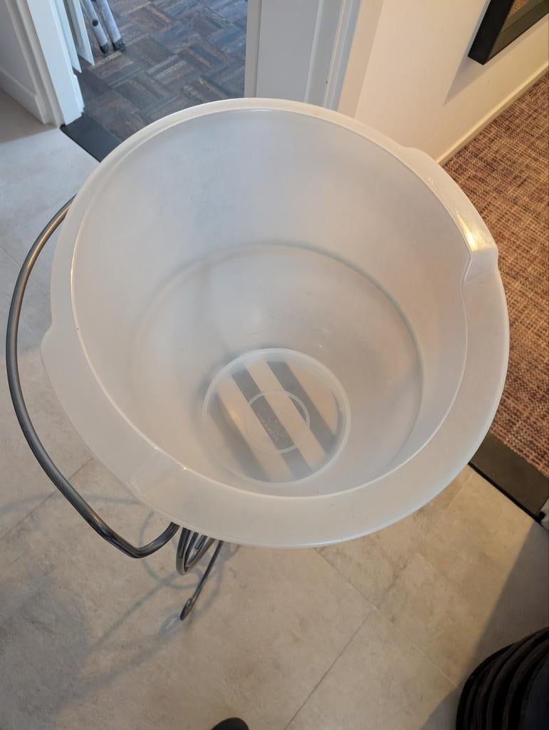 Baby bad met standaard - Deco stijl, Overige merken, Gebruikt, Ophalen of Verzenden, Badje