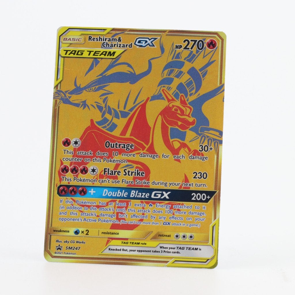 TCG Reshiram & Charizard #SM247, Zo goed als nieuw