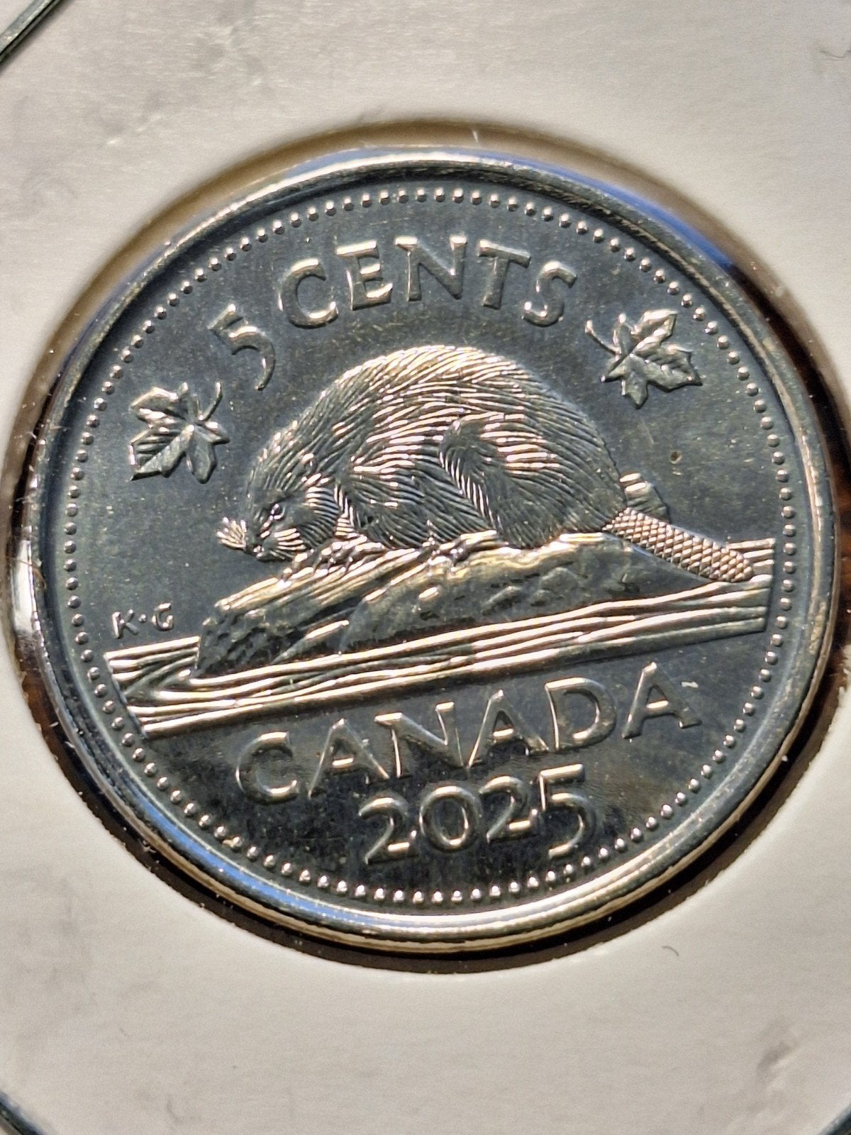Canada 5 cents 2025, Postzegels en Munten, Munten | Amerika, Ophalen of Verzenden, Noord-Amerika
