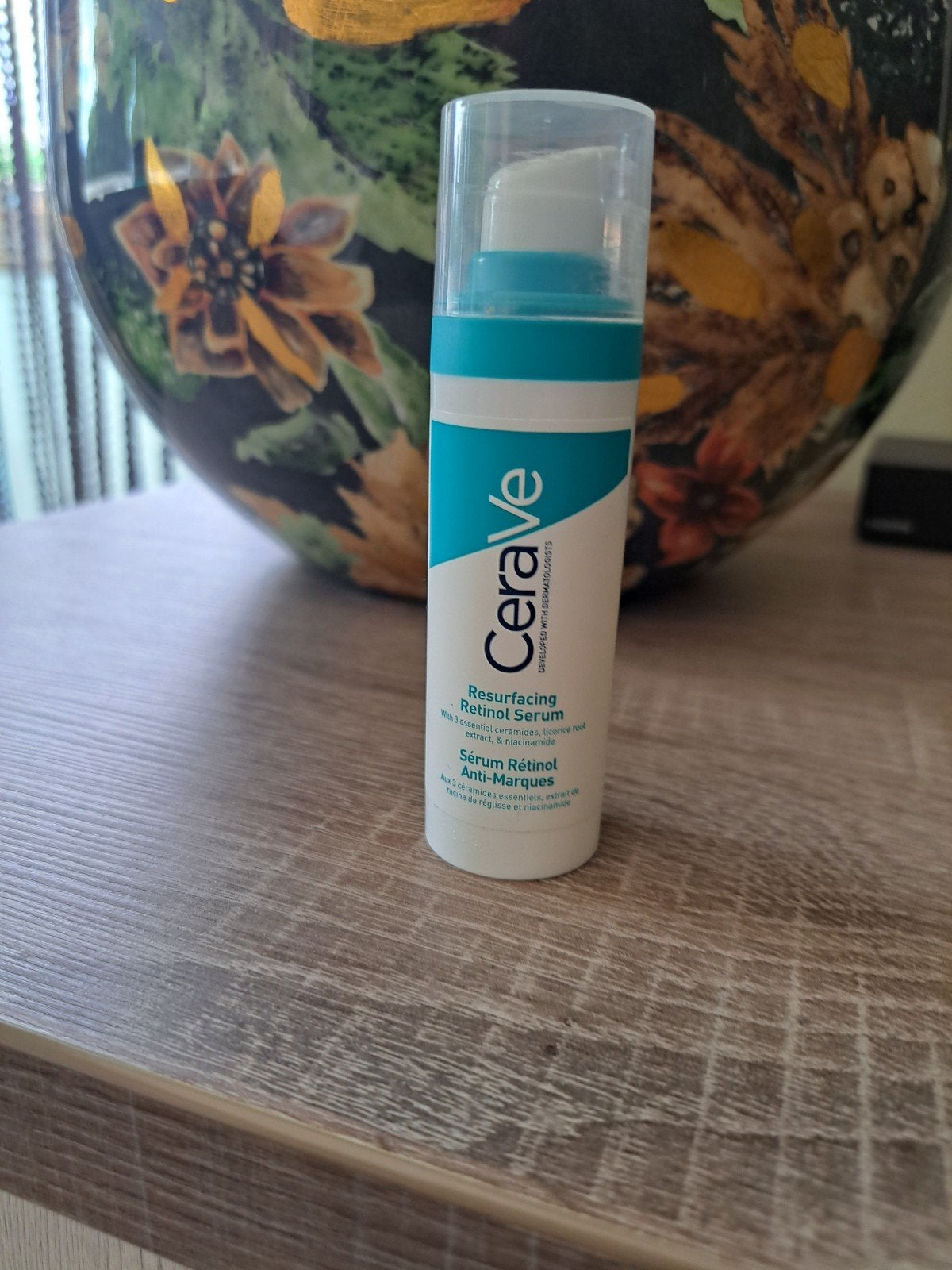 Als nieuw !! CERAVE  retinol Serum 30 ml, Ophalen of Verzenden, Zo goed als nieuw, Gehele gezicht