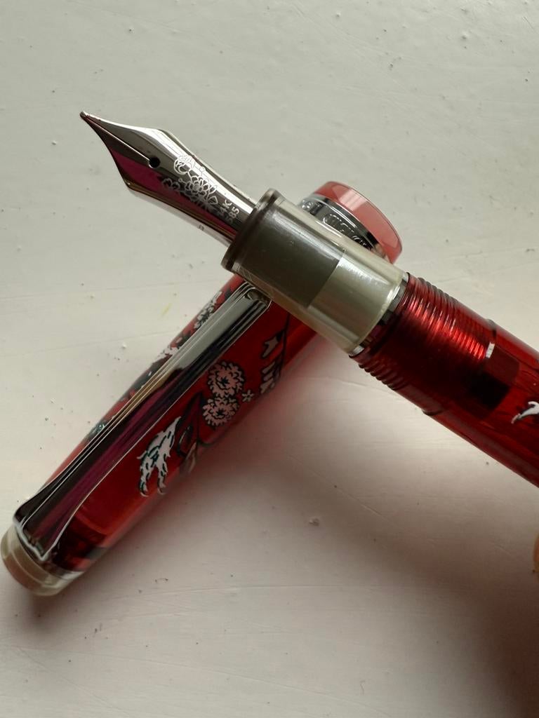 Sailor PGS Antique Bouquet <B>, Verzamelen, Pennenverzamelingen, Ophalen of Verzenden, Zo goed als nieuw, Vulpen, Overige merken