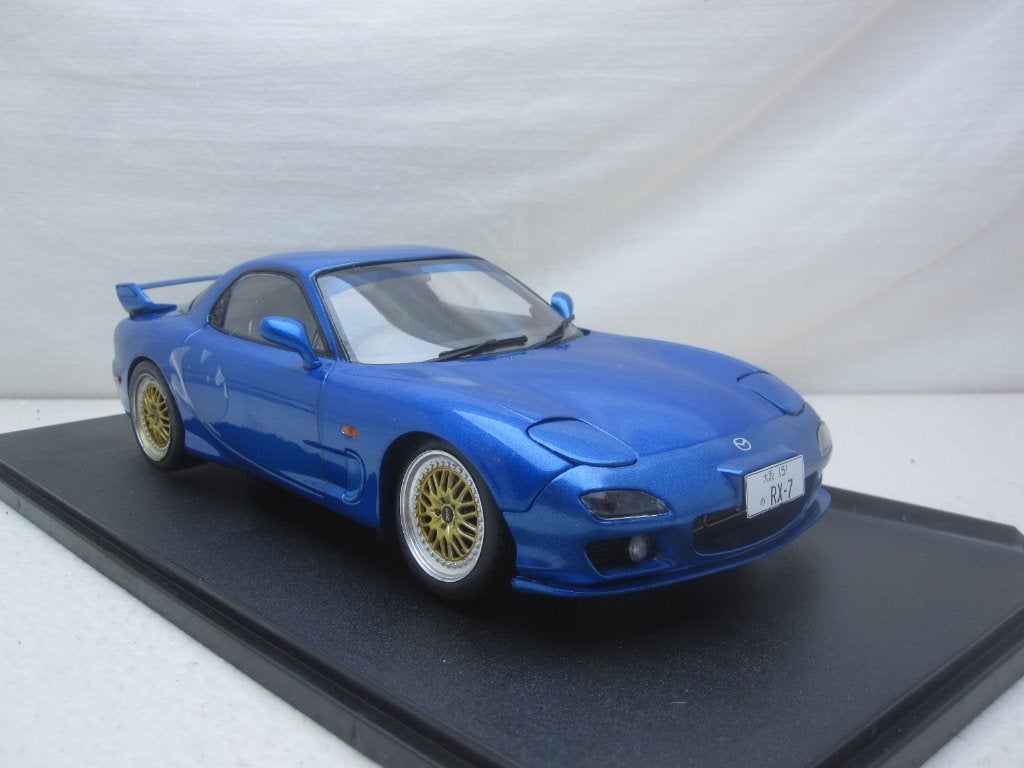 Mazda RX-7 FD3RS 1999  Blauw 1:18 Solido, Ophalen of Verzenden, Nieuw, Auto, Solido