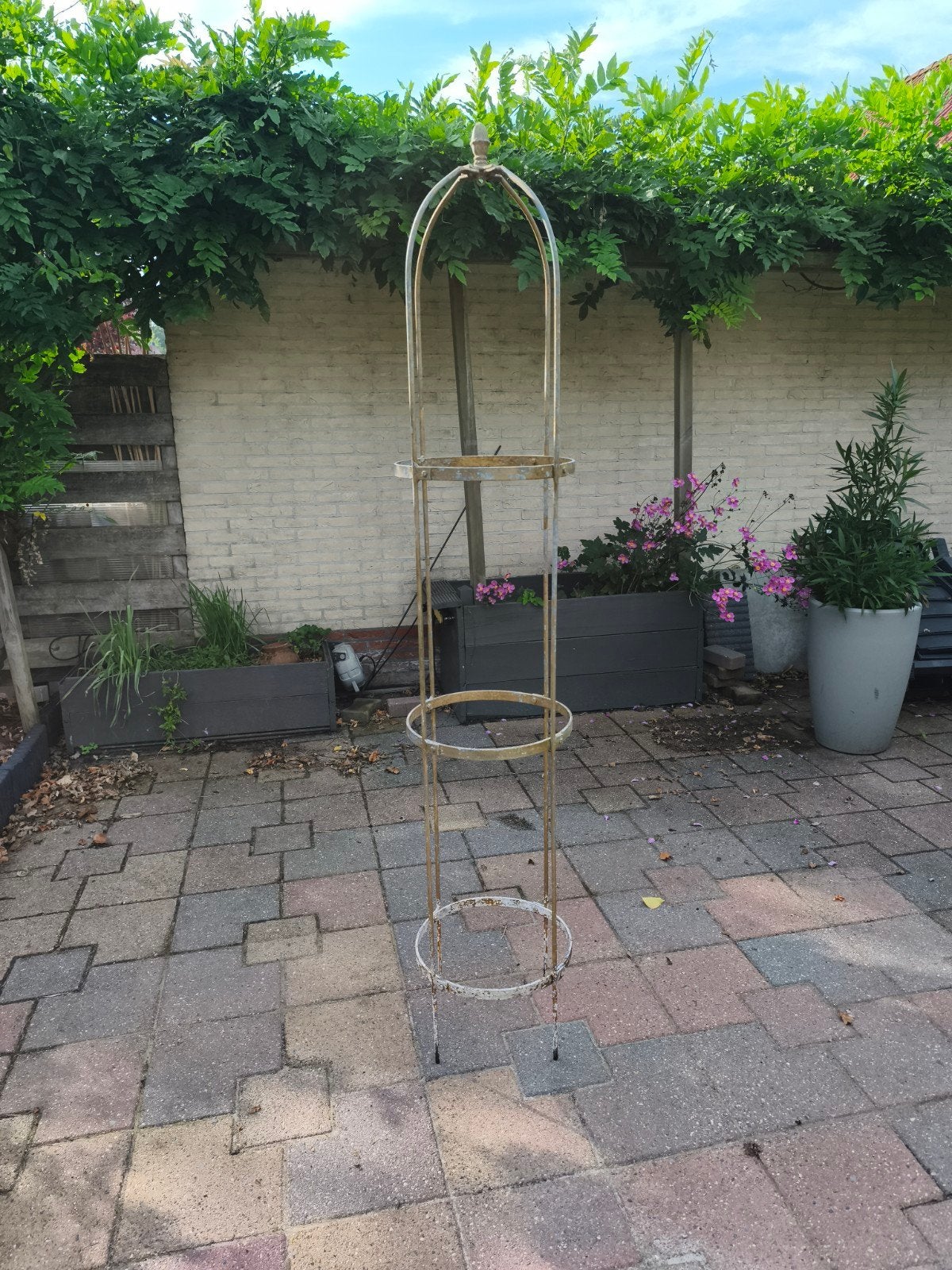 plant begeleider en/of etagère, Tuin en Terras, Ophalen, Gebruikt