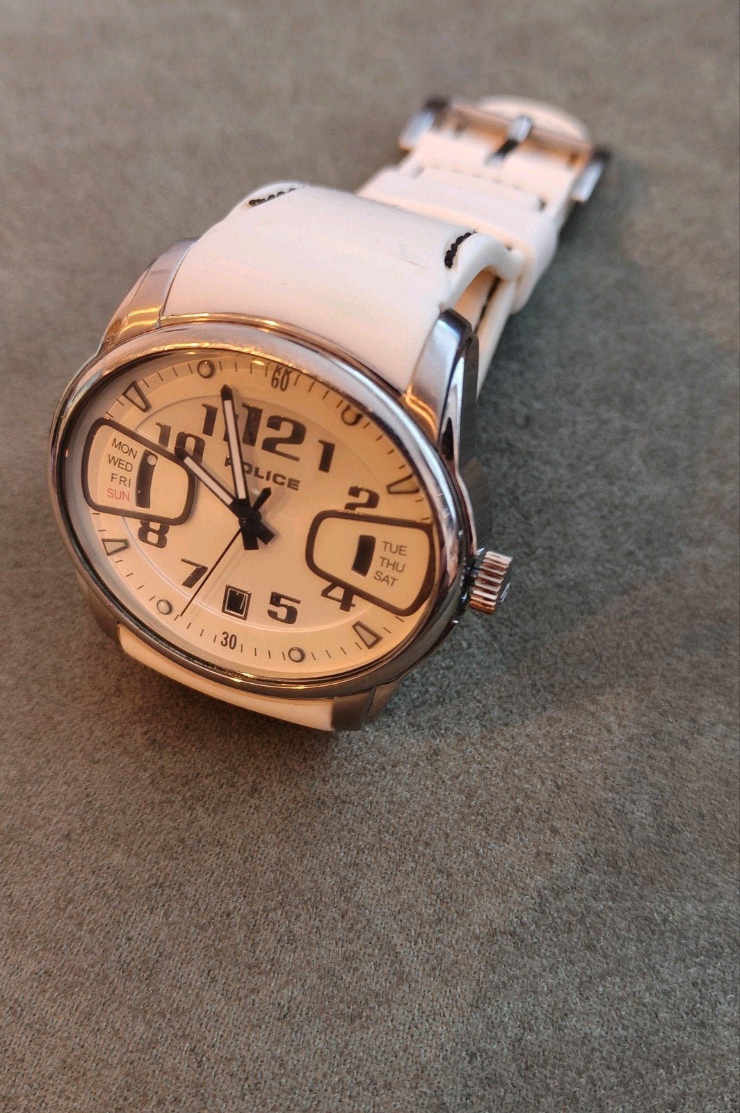 Diesel horloge, Ophalen of Verzenden, Gebruikt, Zwart, Android