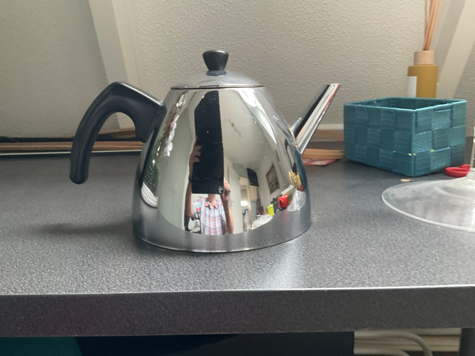 Dubbelwandige warmhoud theepot, Ophalen of Verzenden, Zo goed als nieuw