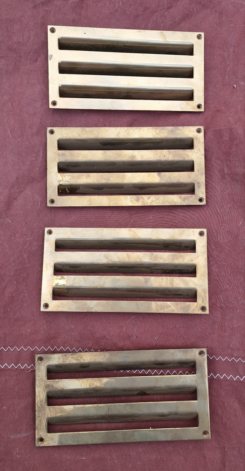 Klassieke messing ventilatieroosters louvreroosters, Ophalen of Verzenden, Victormaakthet, Victormaakthet, Victormaakthet