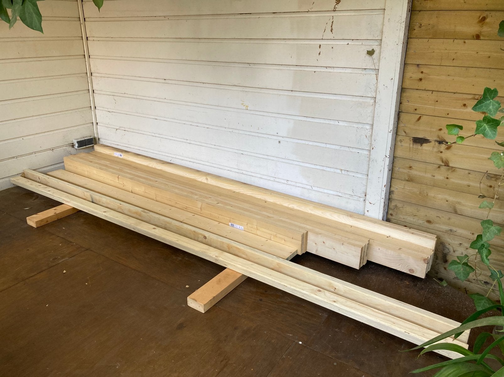 Te koop vurenhouten planken., Doe-het-zelf en Verbouw, Hout en Planken, Ophalen, 25 tot 50 mm, Nieuw, 250 tot 300 cm