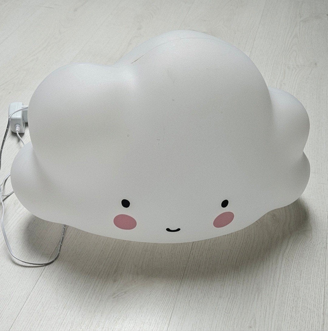A Little Lovely Company nachtlamp met adapter, Ophalen of Verzenden, Zo goed als nieuw, Lamp