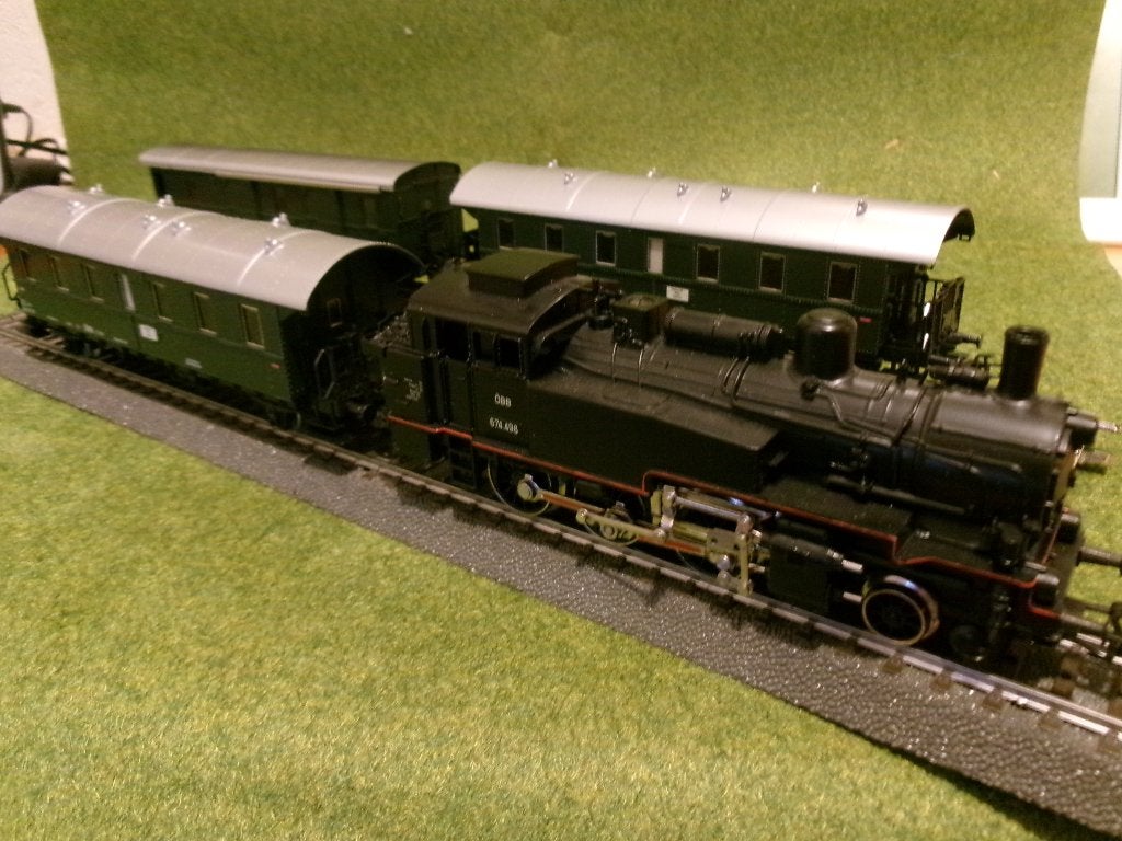 Marklin zeldzaam OBB set 3105 3 wagons ovp Verzenden kan ook, Ophalen, Wisselstroom, Locomotief, Nieuw
