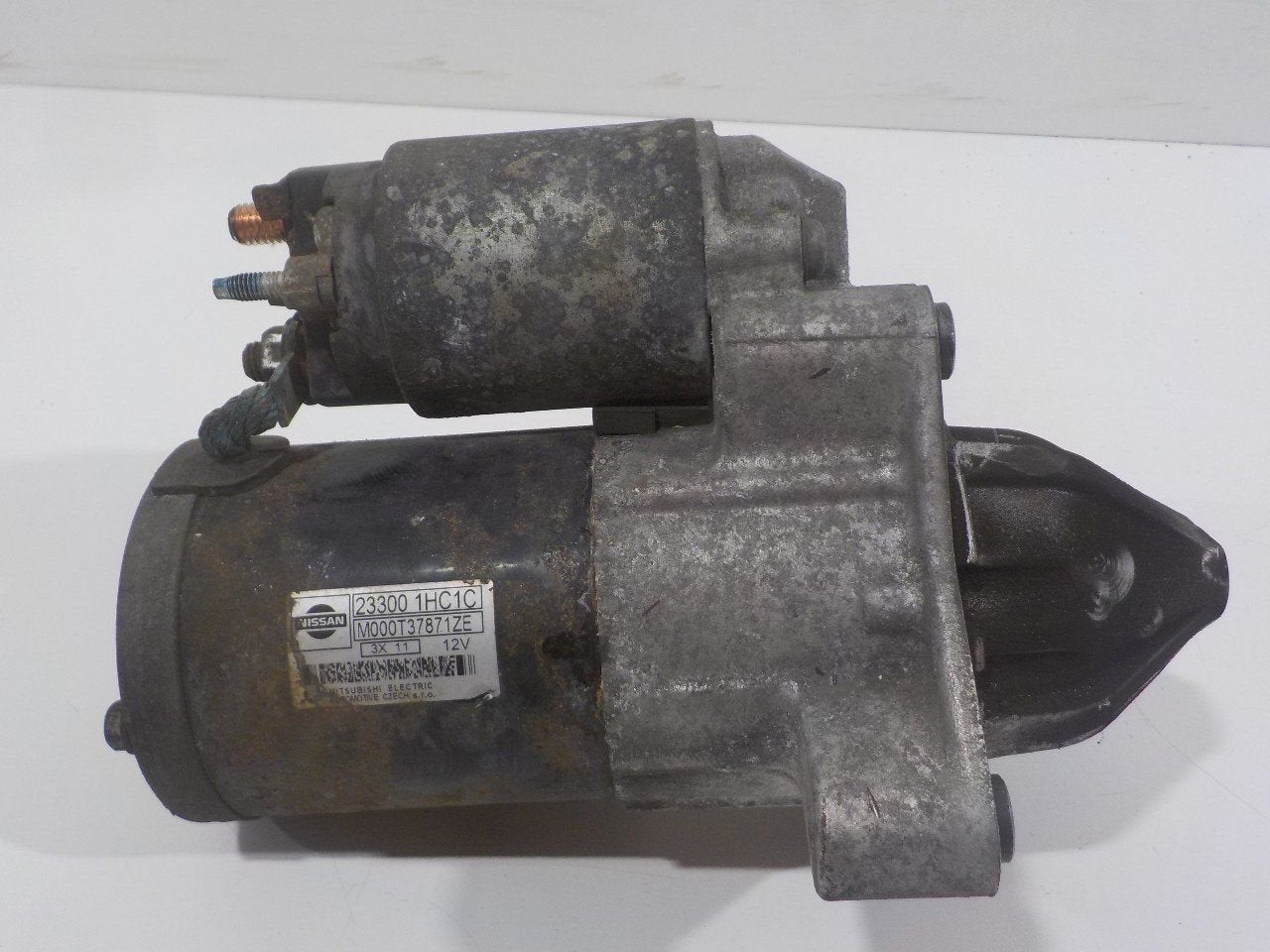 Startmotor Nissan Note, Onderdelen@venauto.nl, Van der Ven Autorecycling B.V., Gebruikt, Ettenseweg 76, 4706 PB Roosendaal, The Netherlands