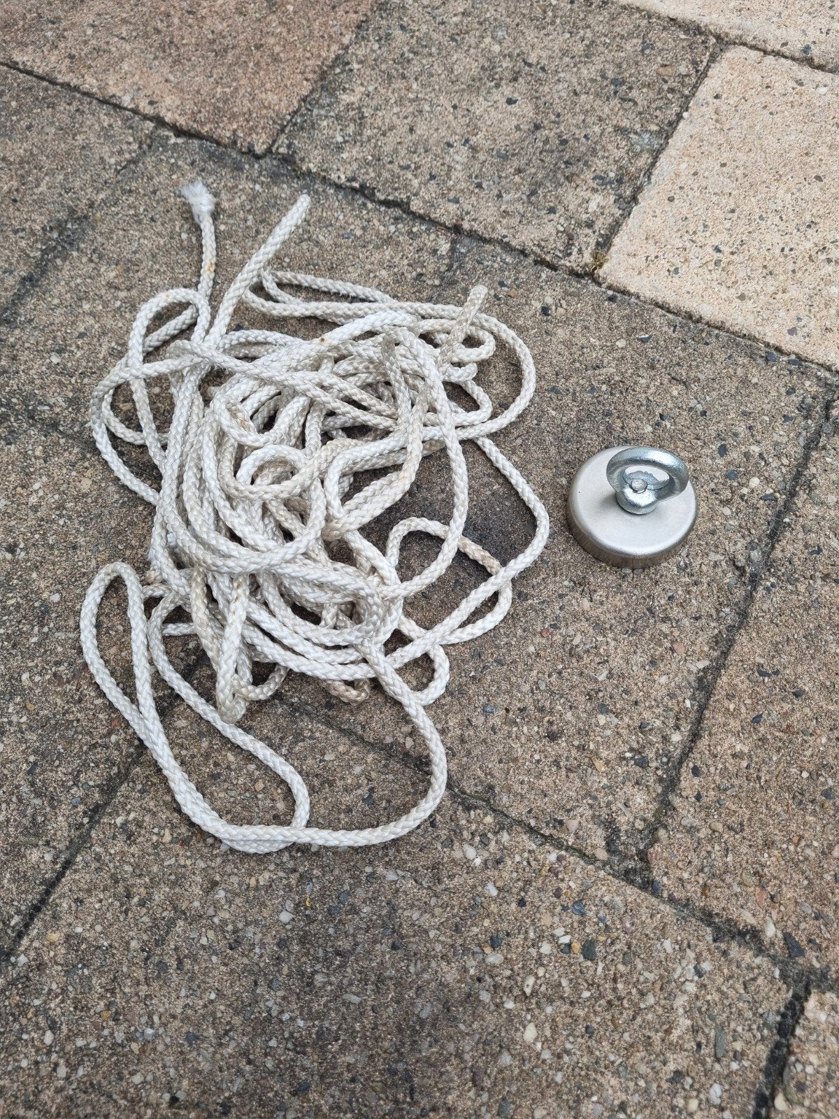 Vismagneet 150 kg, Ophalen of Verzenden, Zo goed als nieuw