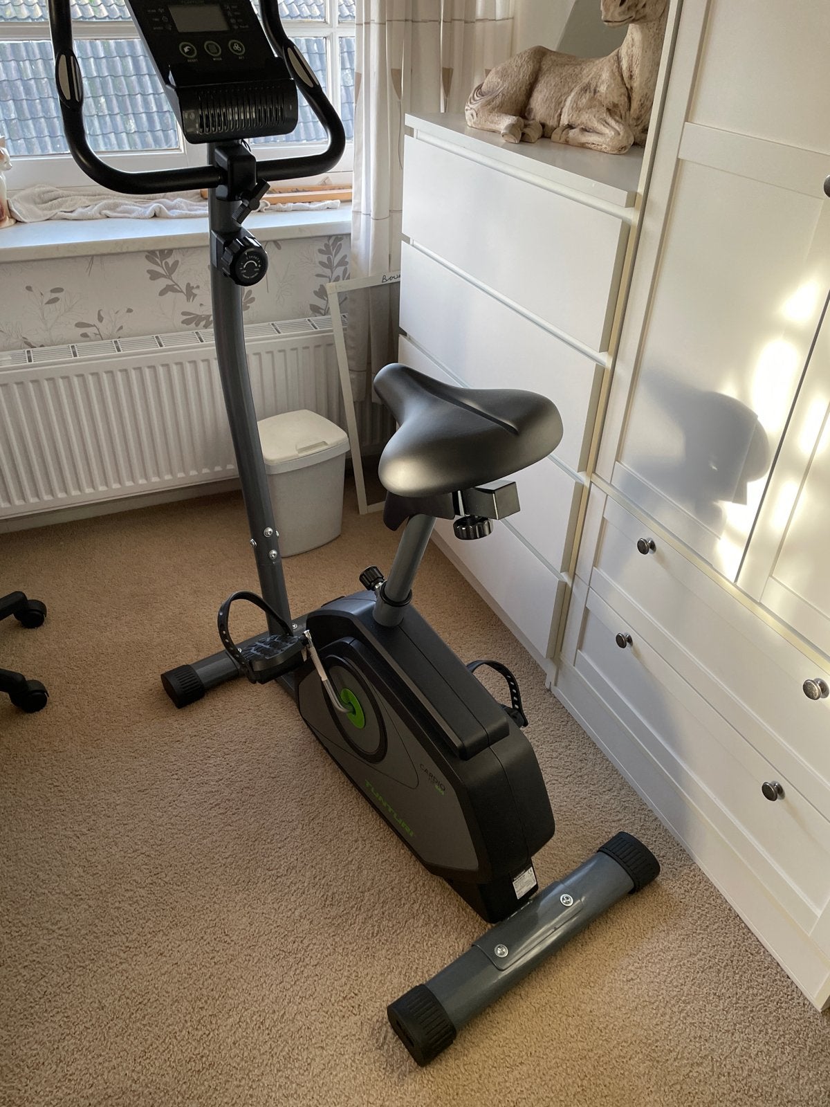 Tunturi Cardio Fit B40 Hometrainer - Zo goed als nieuw, Ophalen, Zo goed als nieuw, Metaal, Benen