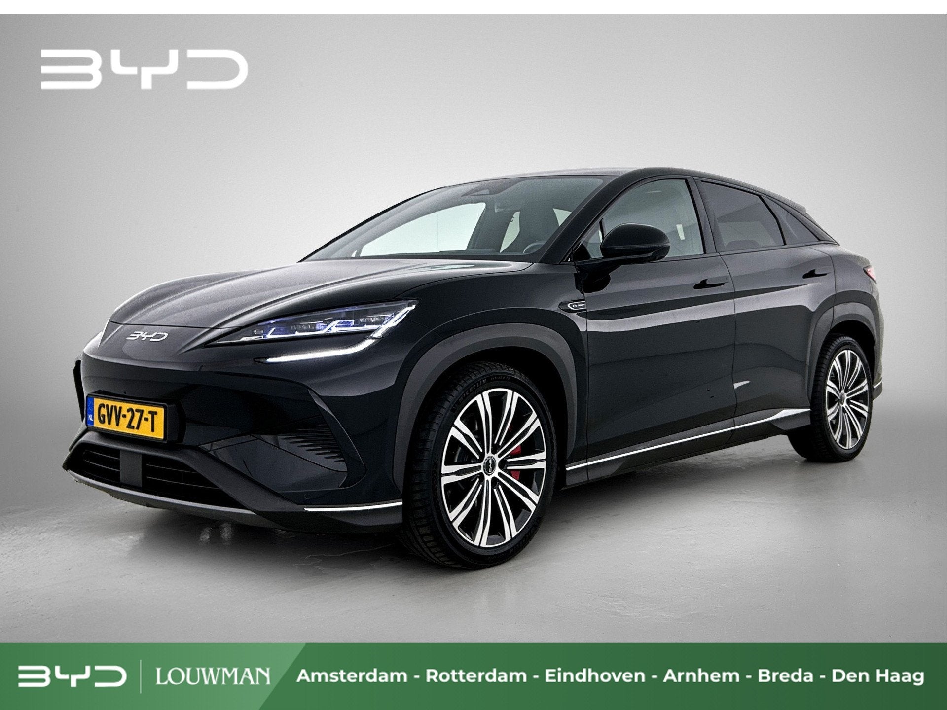 BYD SEALION 7 Excellence AWD 91.3 kWh | Origineel NL! | 1500, Auto's, Automaat, Gebruikt, Zwart, 530 pk