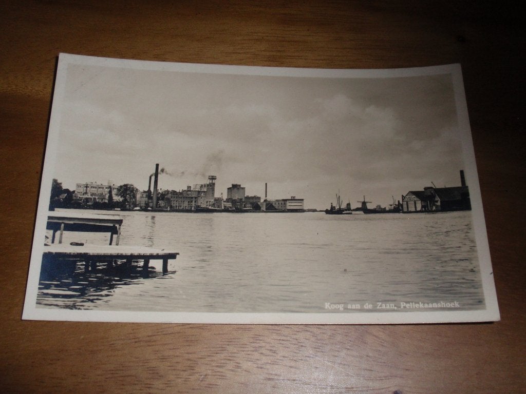 Koog aan de Zaan Pellekaanshoek, Verzenden, 1920 tot 1940, Gelopen, Noord-Holland