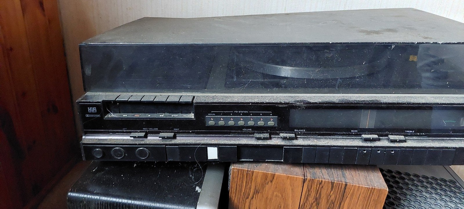 Hitachi Stereo Music Centre SDT-2690R, Gebruikt, Losse componenten, Cassettedeck, Ophalen
