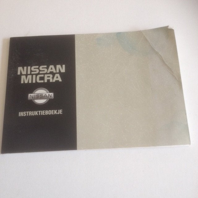 Nissan Micra Instructieboekje 1994 NL, Ophalen of Verzenden