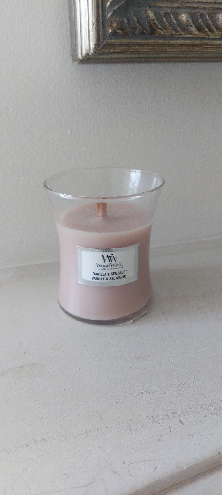 Woodwicks Vanilla & Sea Salt Scented Candle, Overige materialen, Overige kleuren, Nieuw, Ophalen of Verzenden