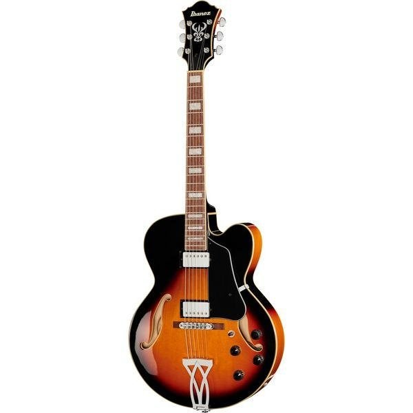 Ibanez AF75-BS - Ocassion, Ibanez, Ophalen of Verzenden, Zo goed als nieuw, Solid body