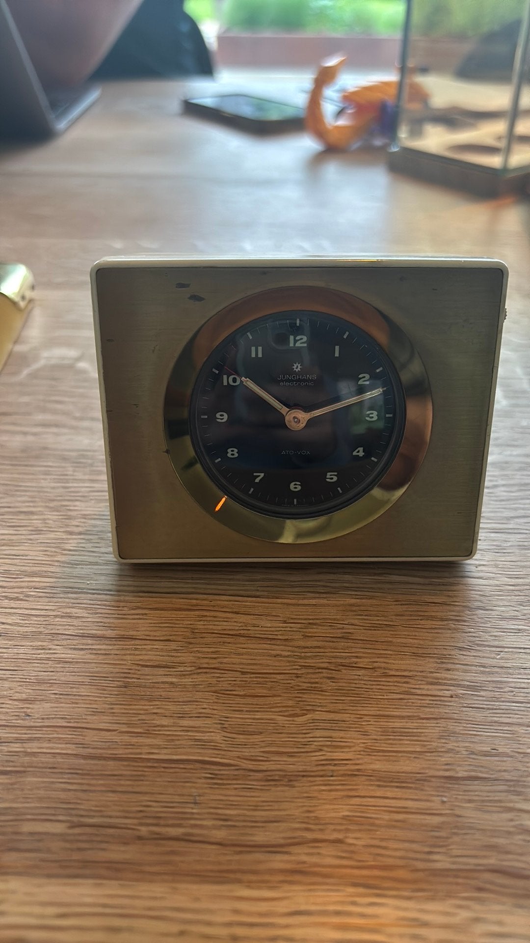 Junghans alarm klok vintage, Ophalen