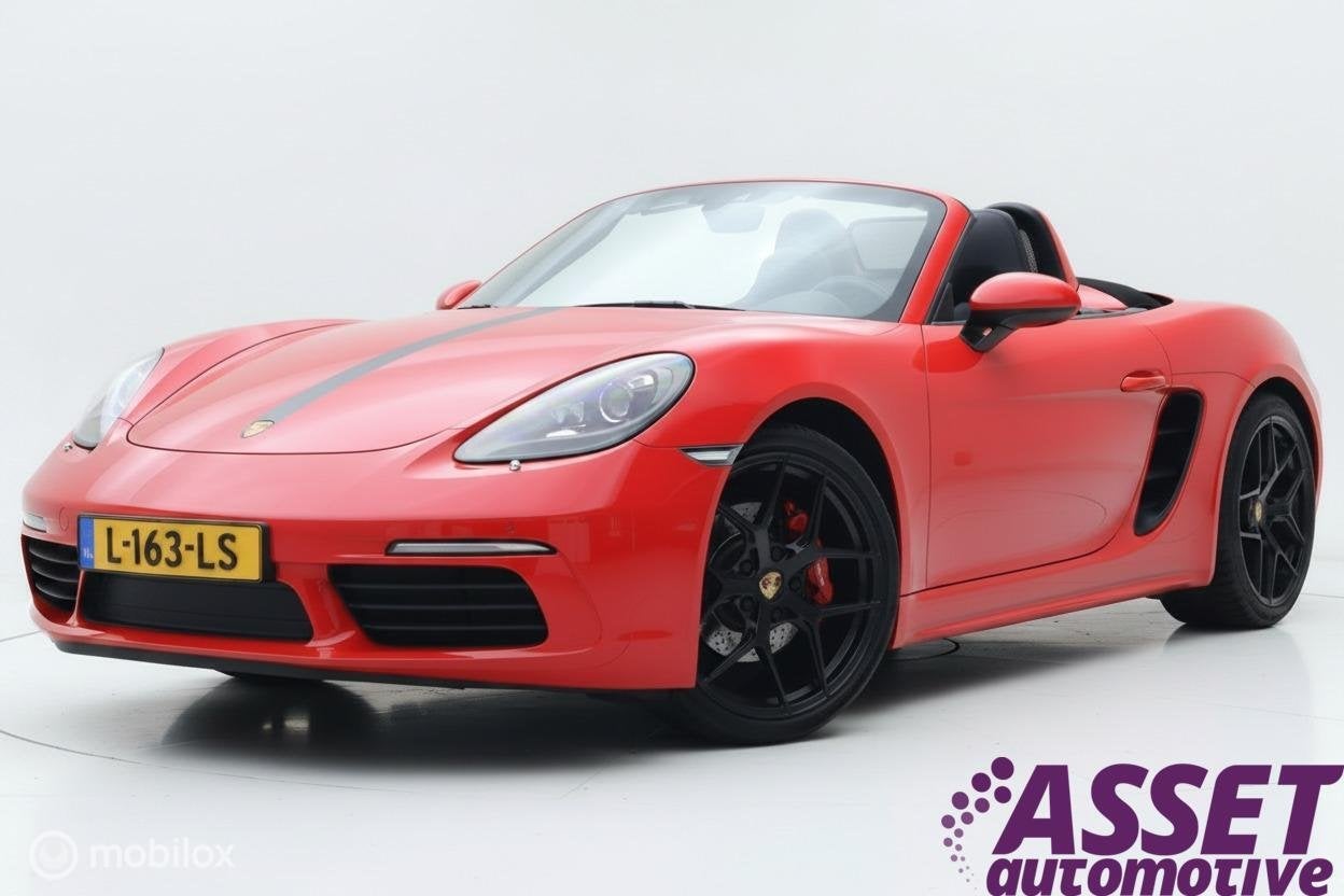 Porsche 718 Boxster 2.0 PDK 300pk elektr sportstoelen | 20", Auto's, Automaat, Achterwielaandrijving, Gebruikt, 4 cilinders