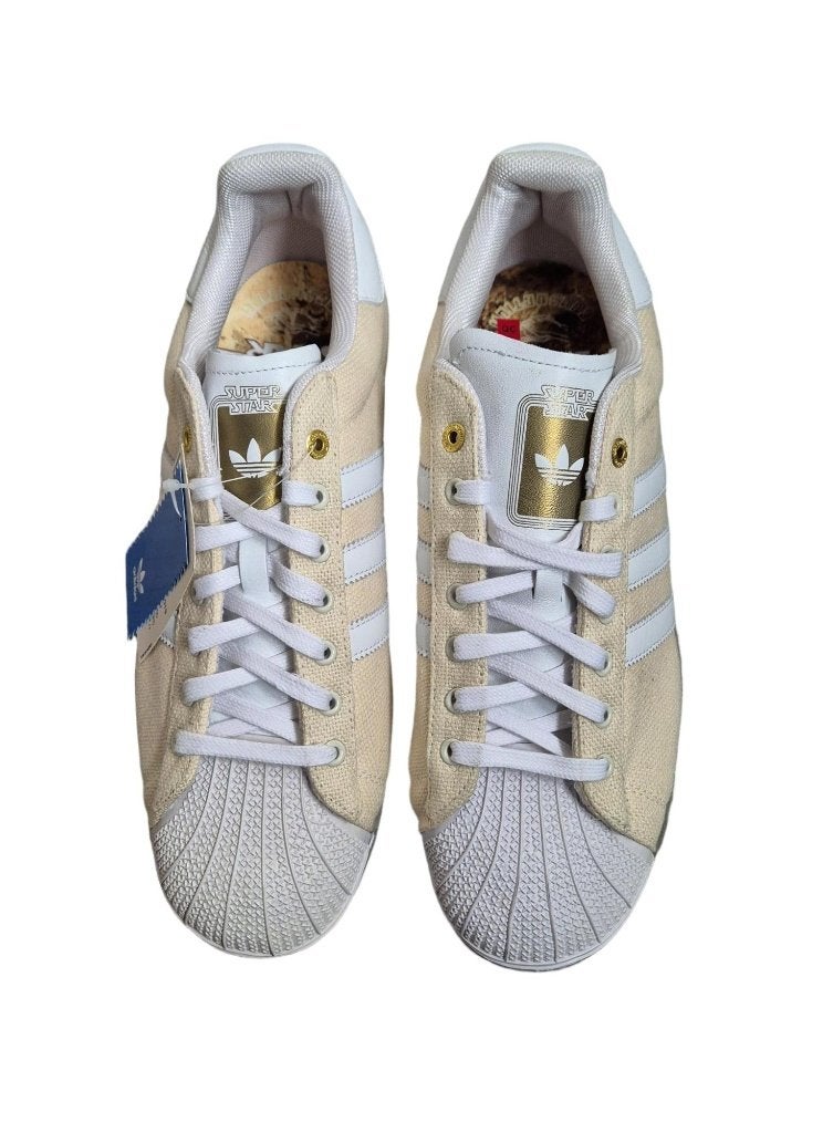 Adidas Superstar “Super Star Wars” – Consortium - Size UK 10, Wit, Nieuw, Ophalen of Verzenden, Sneakers of Gympen