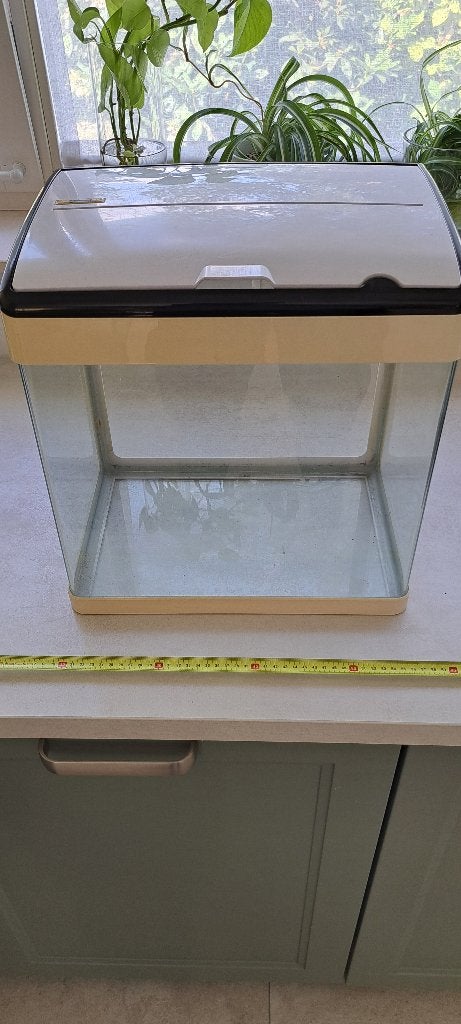 Panorama led 35 aquarium, Dieren en Toebehoren, Vissen | Aquaria en Toebehoren, Ophalen, Inclusief toebehoren, Gebruikt, Leeg aquarium