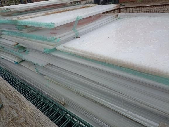 polycarbonaat, Doe-het-zelf en Verbouw, Platen en Panelen, Ophalen, Zo goed als nieuw, Overige materialen, Minder dan 20 mm