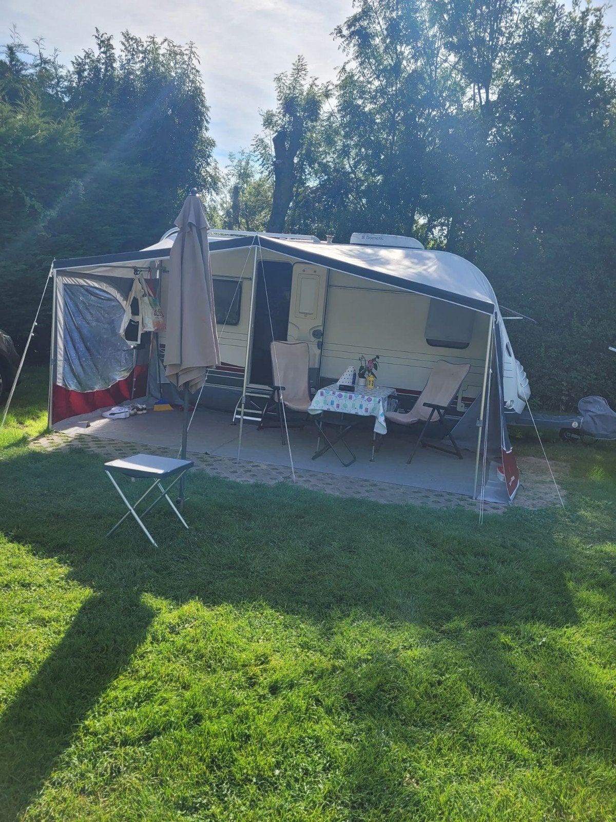 Walker Weekender luifel 885 – aluminium frame compleet., Caravans en Kamperen, Ophalen of Verzenden, Zo goed als nieuw
