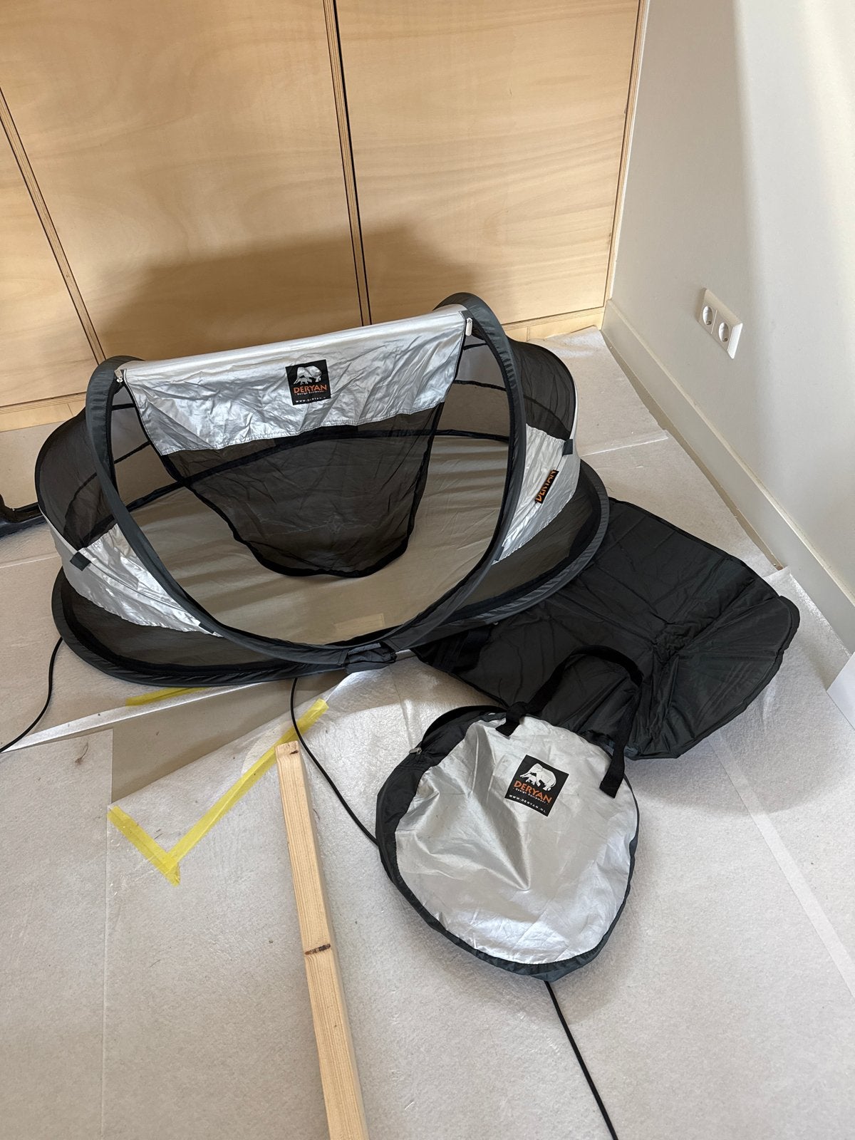 Deryan Baby Luxe Reisbedje - Lichtgewicht en Compact, Ophalen of Verzenden, Gebruikt, Reisbedje