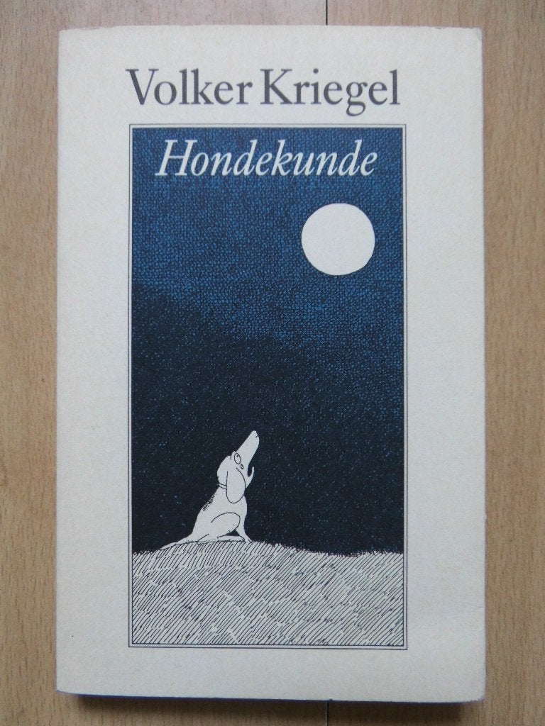 Hondekunde - Volker Kriegel, Honden, Zo goed als nieuw, Volker Kriegel, Ophalen of Verzenden