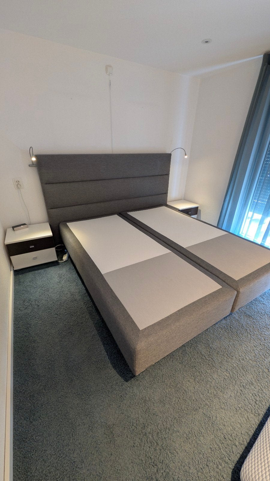 Avek Elektrisch Verstelbare Boxspring, Ophalen, Gebruikt, Tweepersoons, 180 cm