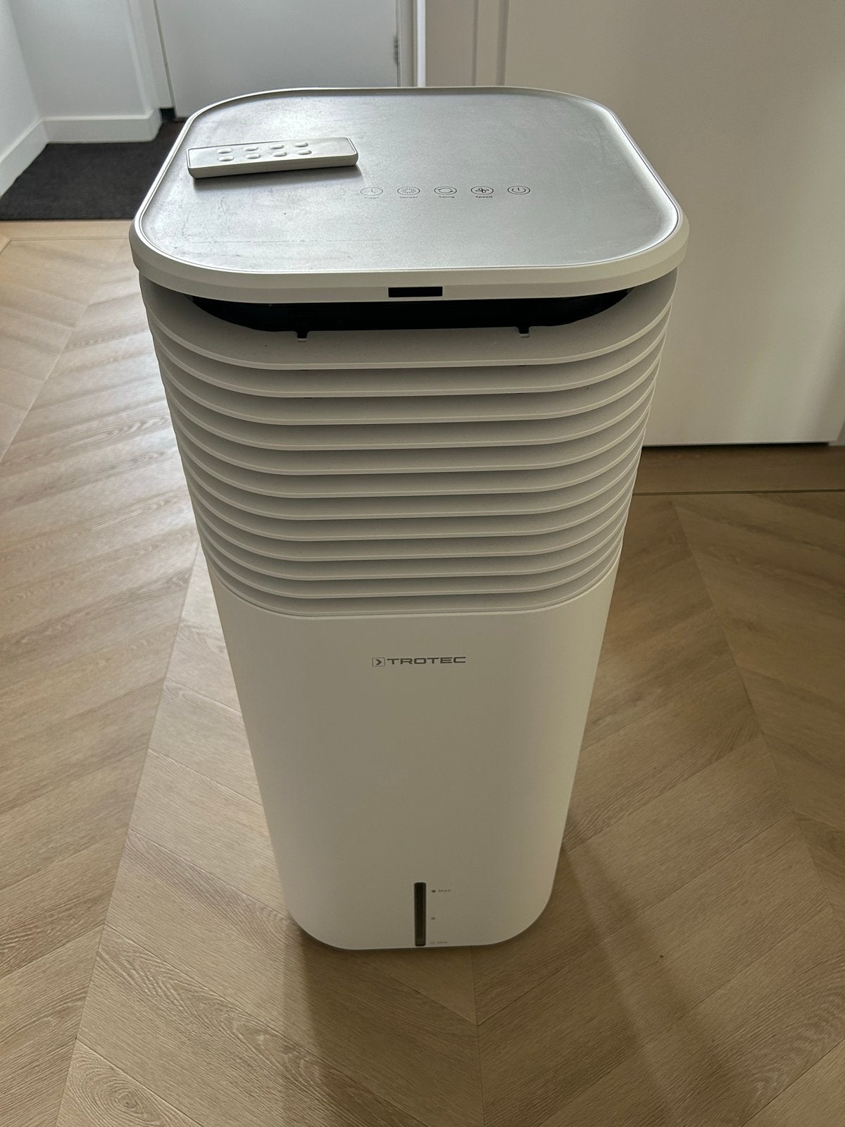 Trotec PAE 49 Luchtkoeler, luchtbevochtiger, ventilator, Ophalen, 3 snelheden of meer, Zo goed als nieuw, Koelen en Ontvochtigen