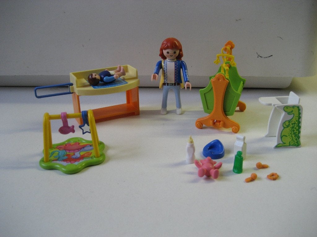 playmobil babykamer set met moeder en kind, Kinderen en Baby's, Ophalen of Verzenden, Zo goed als nieuw