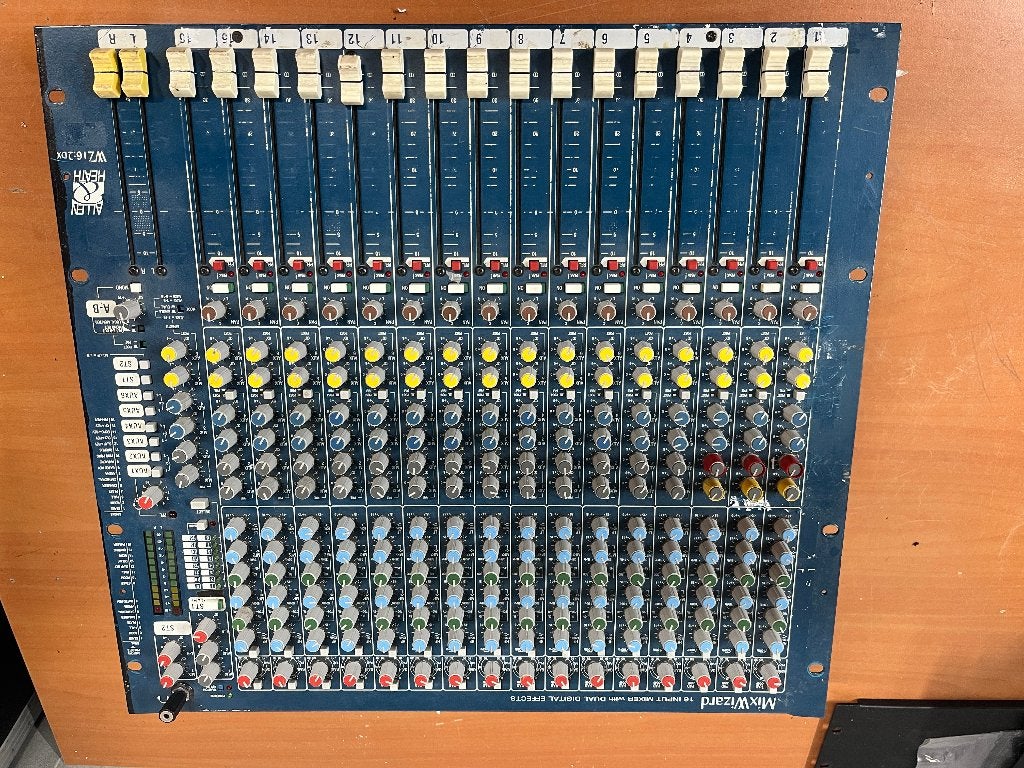 mengpaneel Allen & Heath MixWizard WZ16:2DX, Ophalen, Gebruikt, 10 tot 20 kanalen