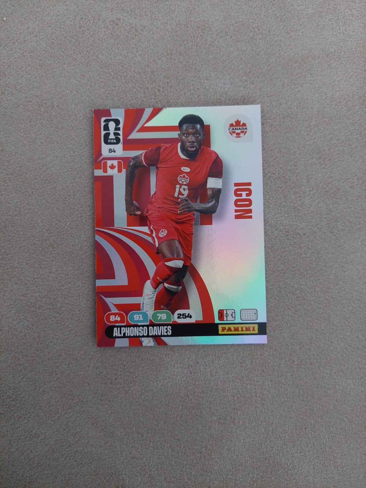 Alphonso Davies Panini FIFA Icon Spelerskaart, Verzamelen, Sportartikelen en Voetbal, Ophalen of Verzenden, Zo goed als nieuw