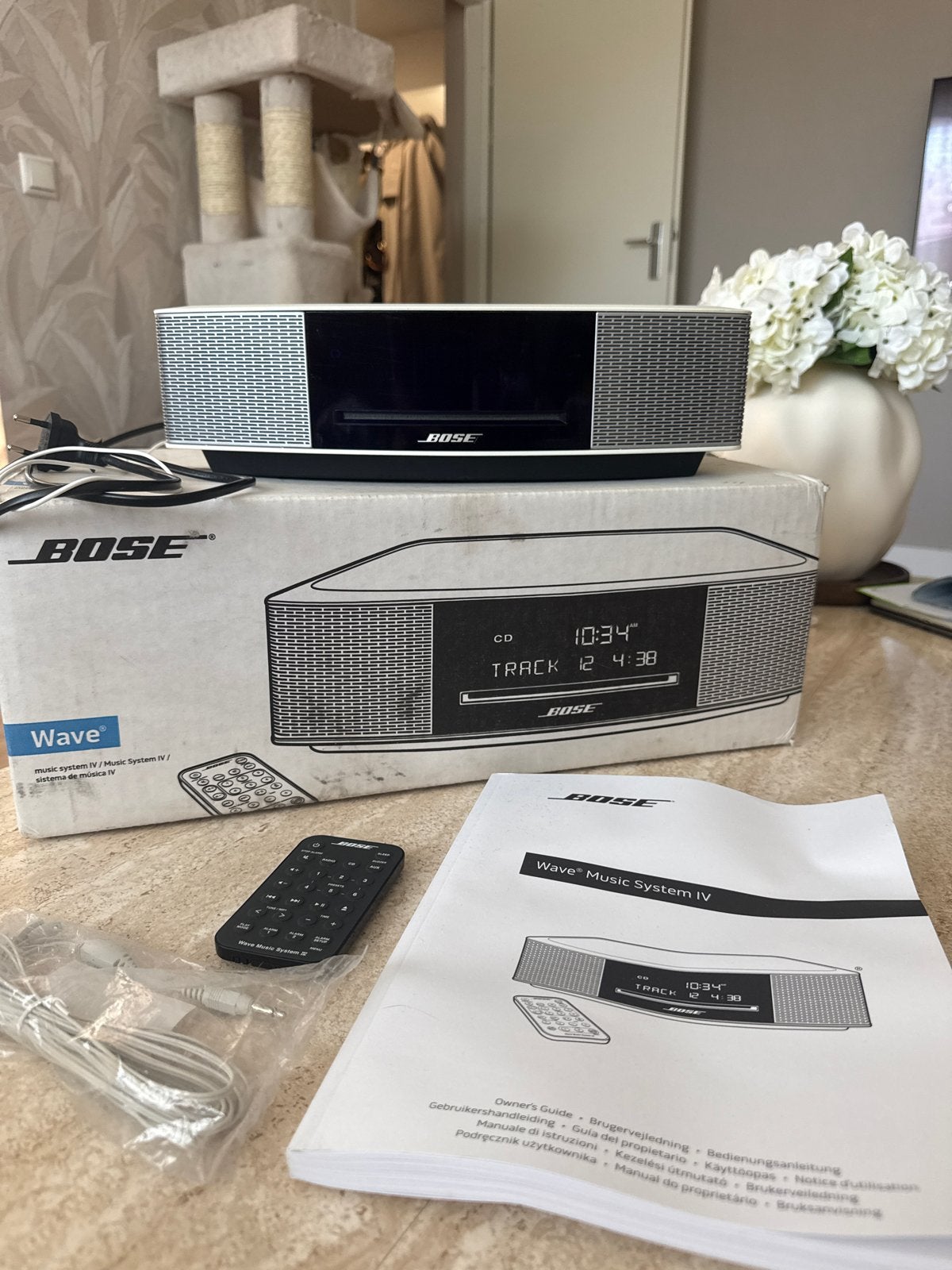 Bose Wave Music System IV - Zo goed als nieuw, Zo goed als nieuw, Microset, Cd-speler, Ophalen