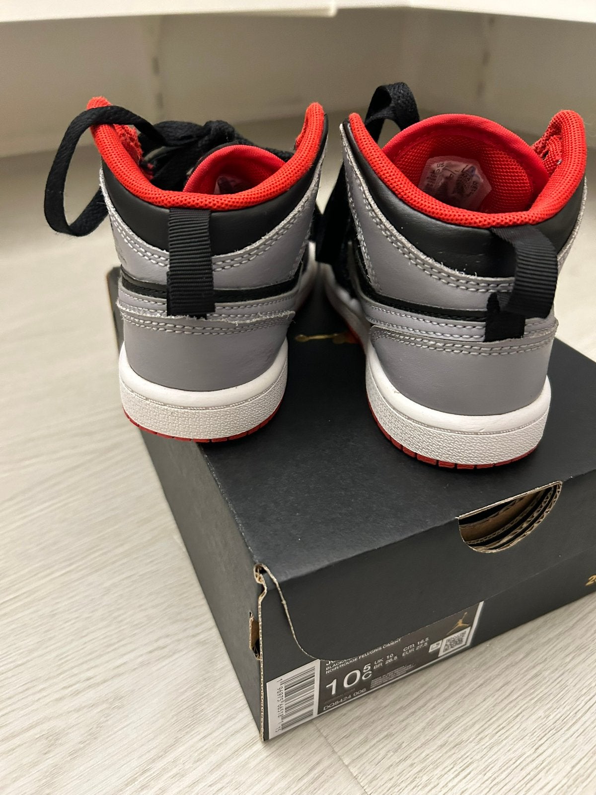 Jordan 1 Mid maat 27,5, Kinderen en Baby's, Kinderkleding | Schoenen en Sokken, Gebruikt, Ophalen of Verzenden, Jongen of Meisje