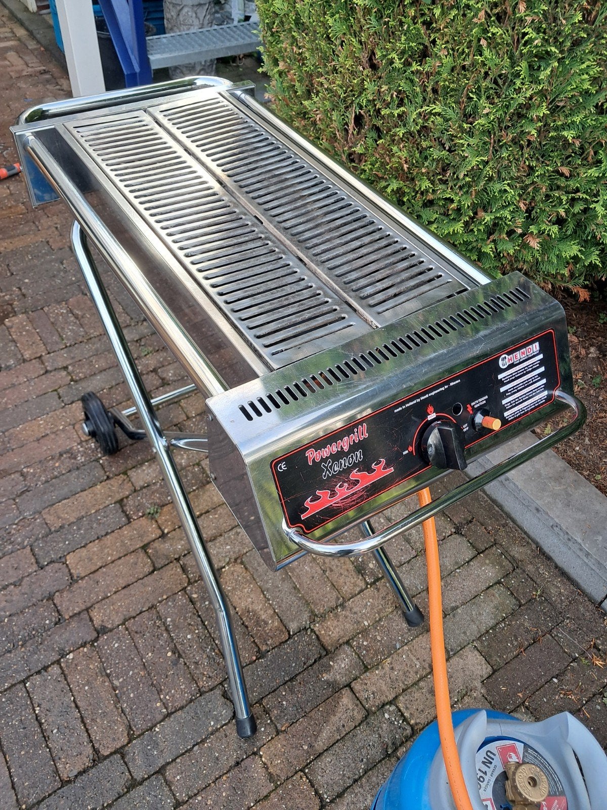 hendi powergrill xenon inklapbaar., Ophalen, Zo goed als nieuw